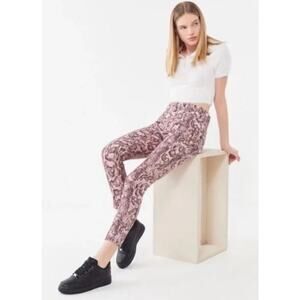 BDG Urban Outfitters Sz 29 Jeans Twig High Rise Pink Snake Print Skinny Women’s